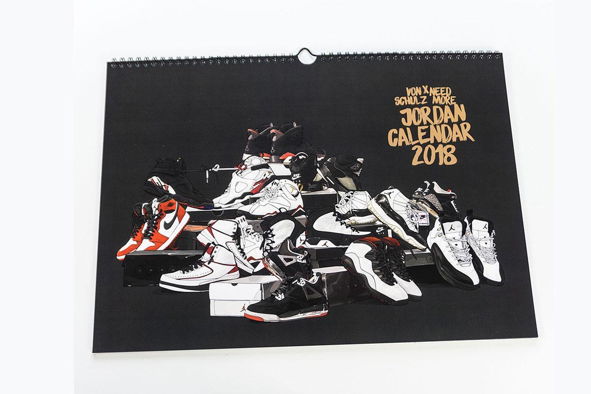 Jordan calendar sales 2018